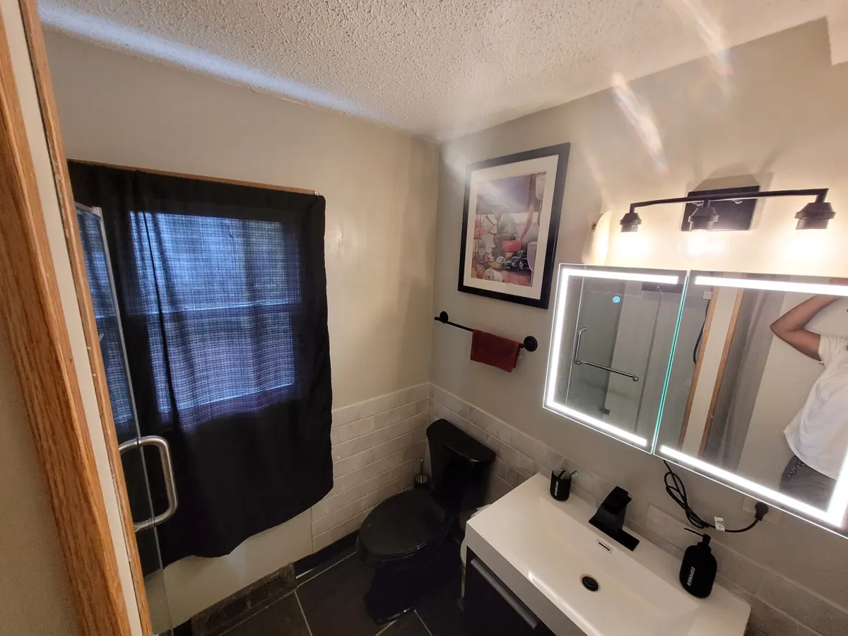 Bathroom remodel — after