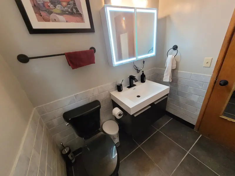 Bathroom remodel — recent Creed Handyman job in Wichita